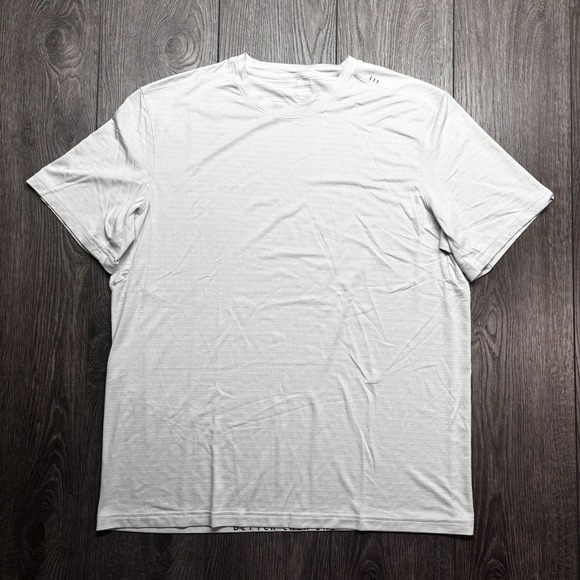 lululemon athletica Other - Lululemon Better Each Day Men's Short Sleeve Vent Tech T-Shirt XL Light White